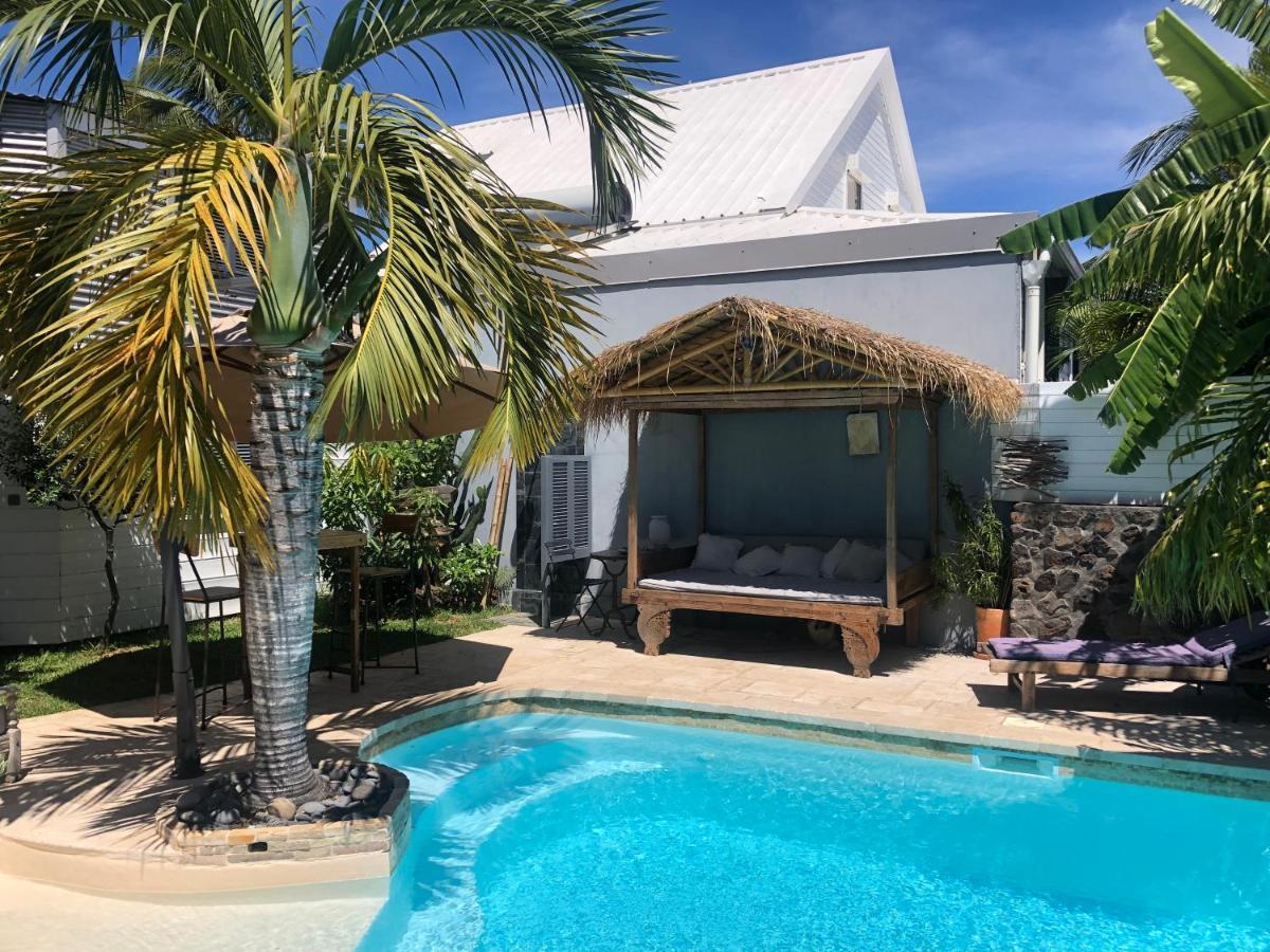 Studio Independant Dans Propriete Avec Piscine Et Wifi Daire Saint-Gilles-les Bains Dış mekan fotoğraf