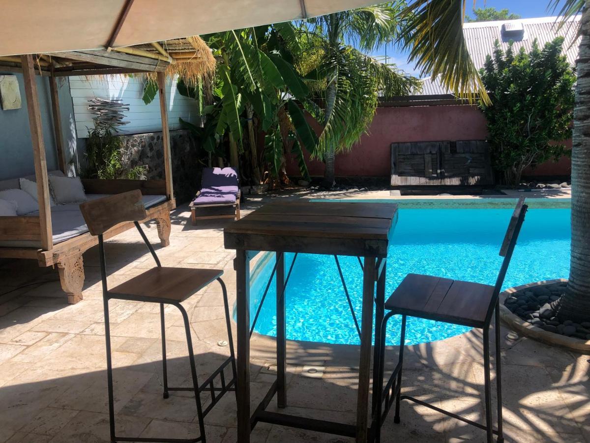 Studio Independant Dans Propriete Avec Piscine Et Wifi Daire Saint-Gilles-les Bains Dış mekan fotoğraf